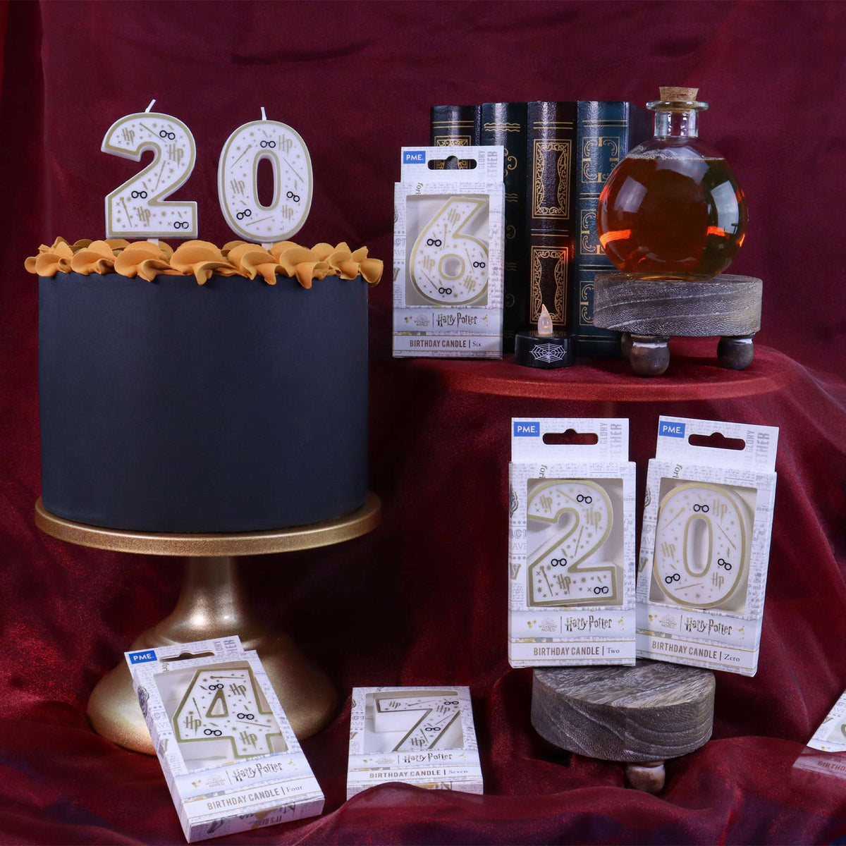 Number Zero Candle