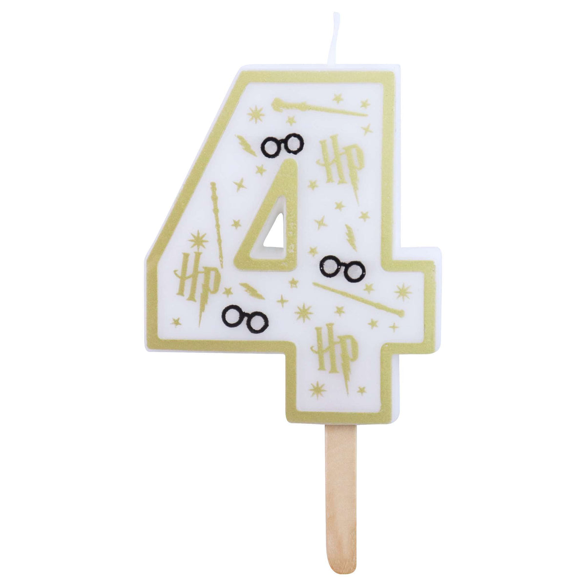 Number Four Candle