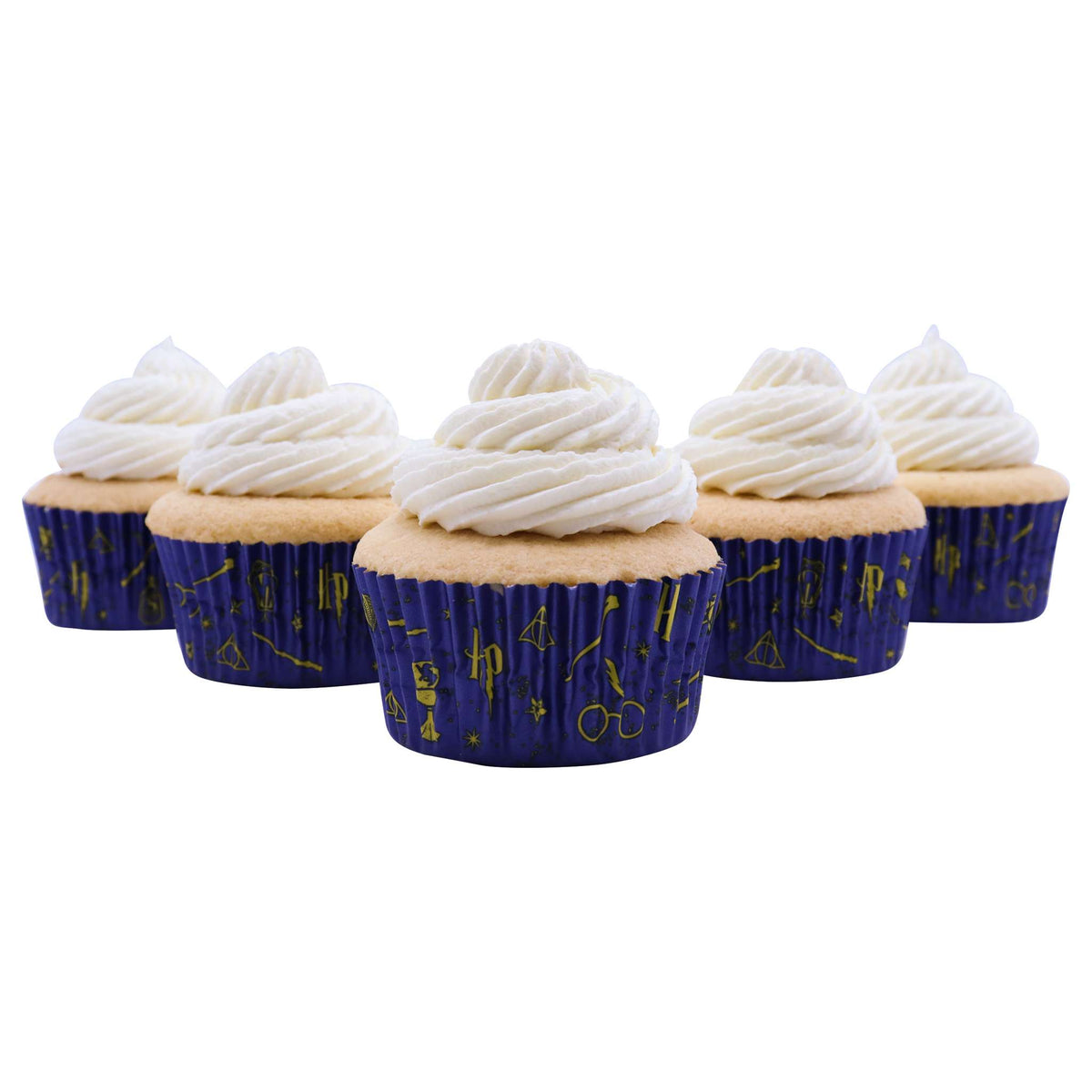 Harry Potter Cupcake vormpjes met Folievoering, 30 stuks, Tovenaarswereld