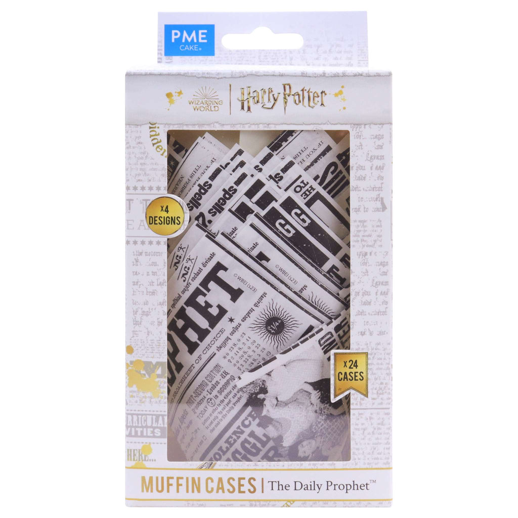 Harry Potter Caissettes à cupcakes, 24 pièces, The Daily Prophet