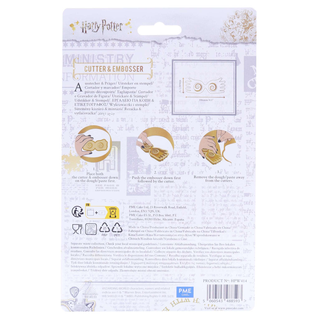 Luna Lovegood's Spectrespecs Cookie Cutter & Embosser