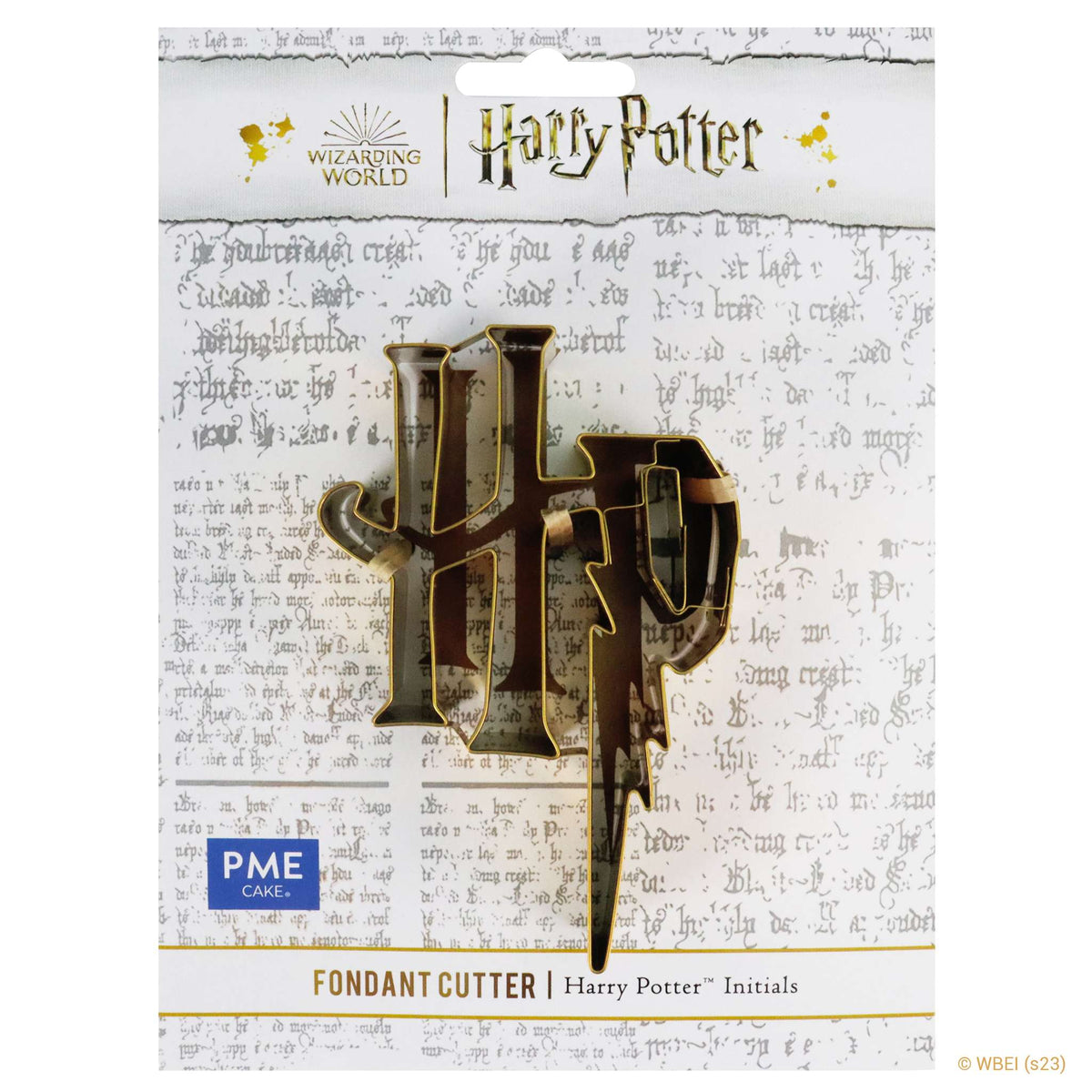 Harry Potter Initials Fondant Cutter