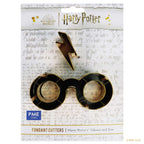 Harry Potters Large Glasses And Scar Fondant Cutter  Set Of 2