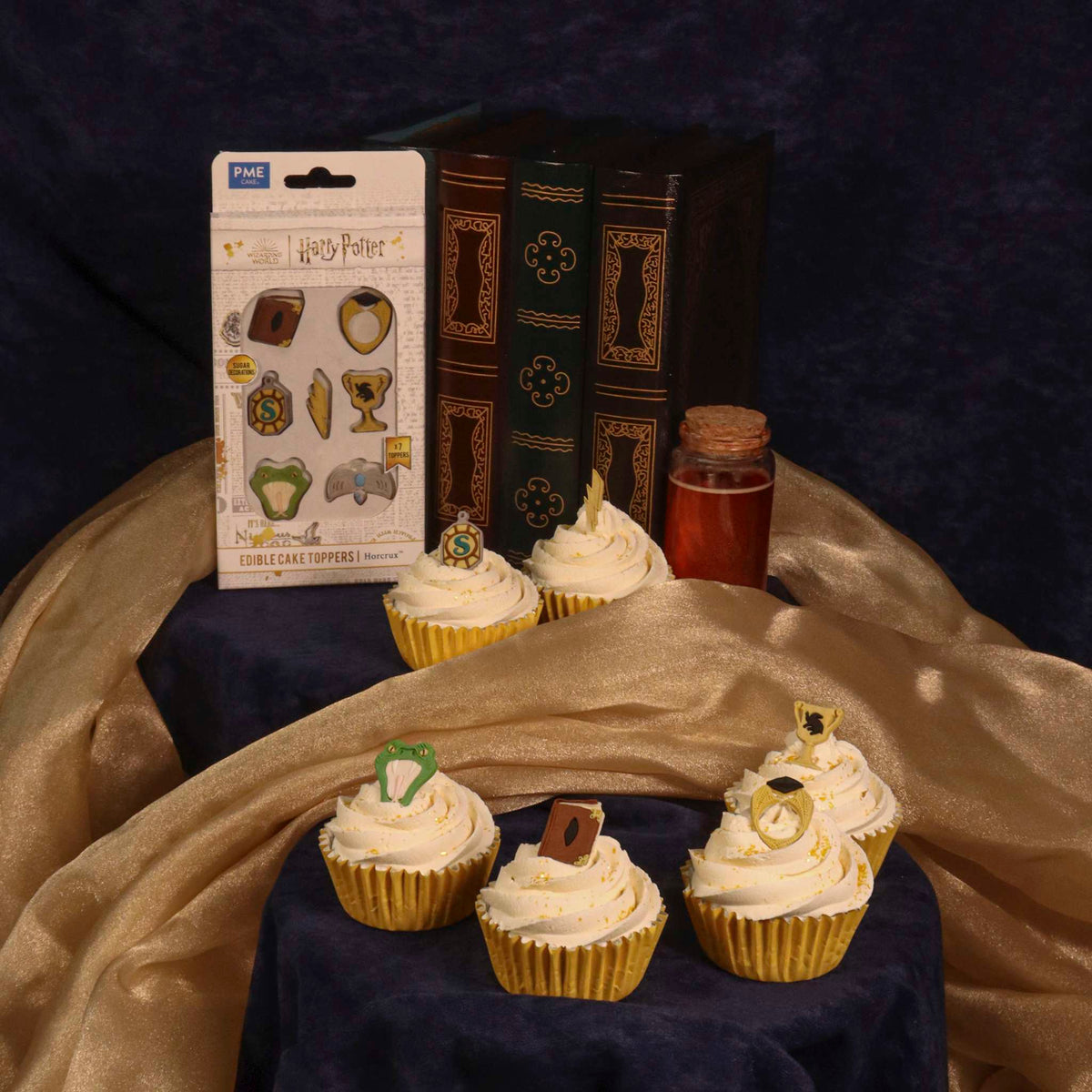 Horcrux Edible Cupcake Toppers Pk/7 (7.4g)