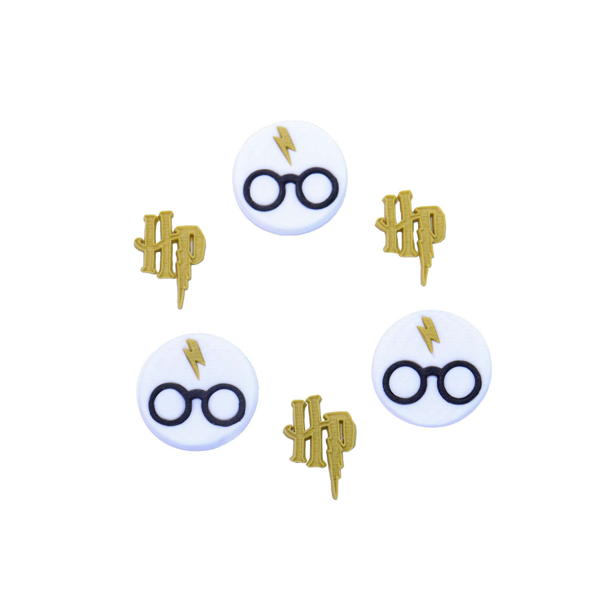 Harry Potter Edible Cupcake Toppers Pk/6 (7.5g)