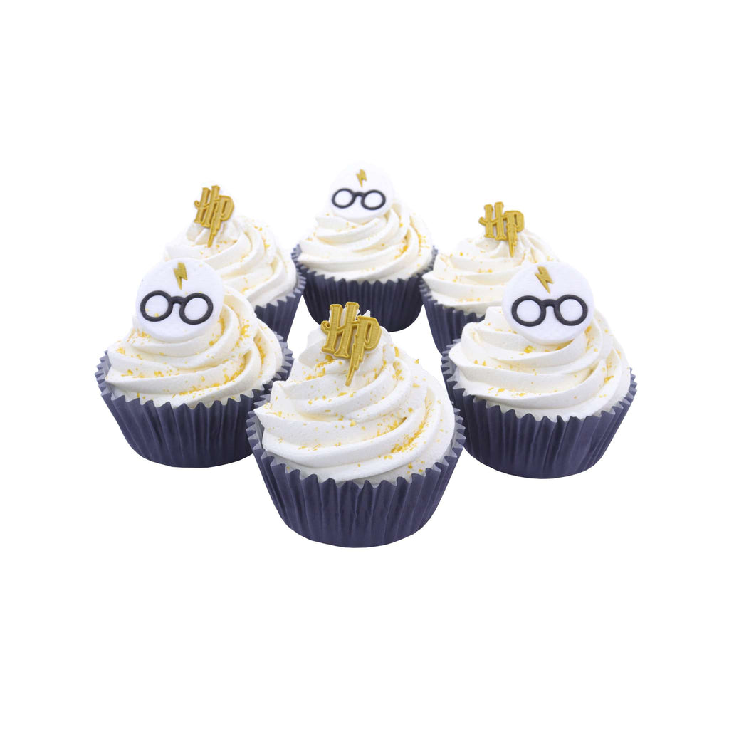 Harry Potter Essbare Zucker Tortenaufsatz, 6er-set