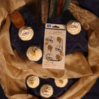 Harry Potter Essbare Zucker Tortenaufsatz, 6er-set