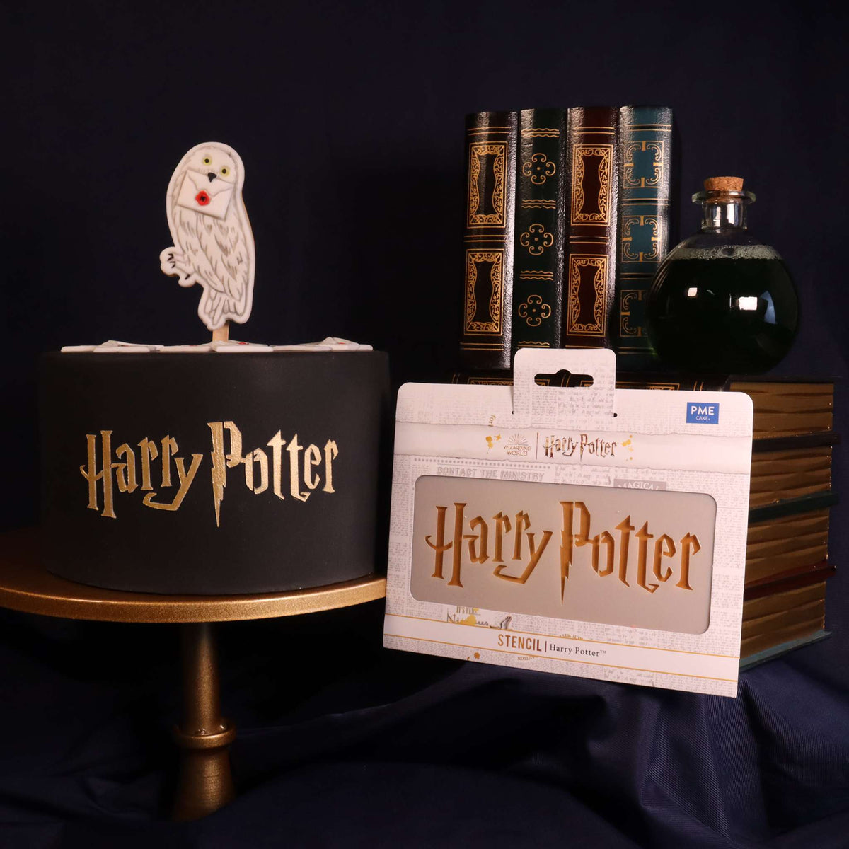 Harry Potter Pochoir Gâteau