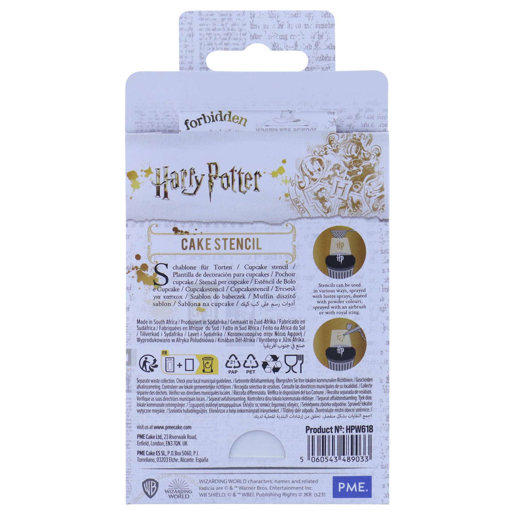Harry Potter Kuchen Schablone, HP Logo, Klein