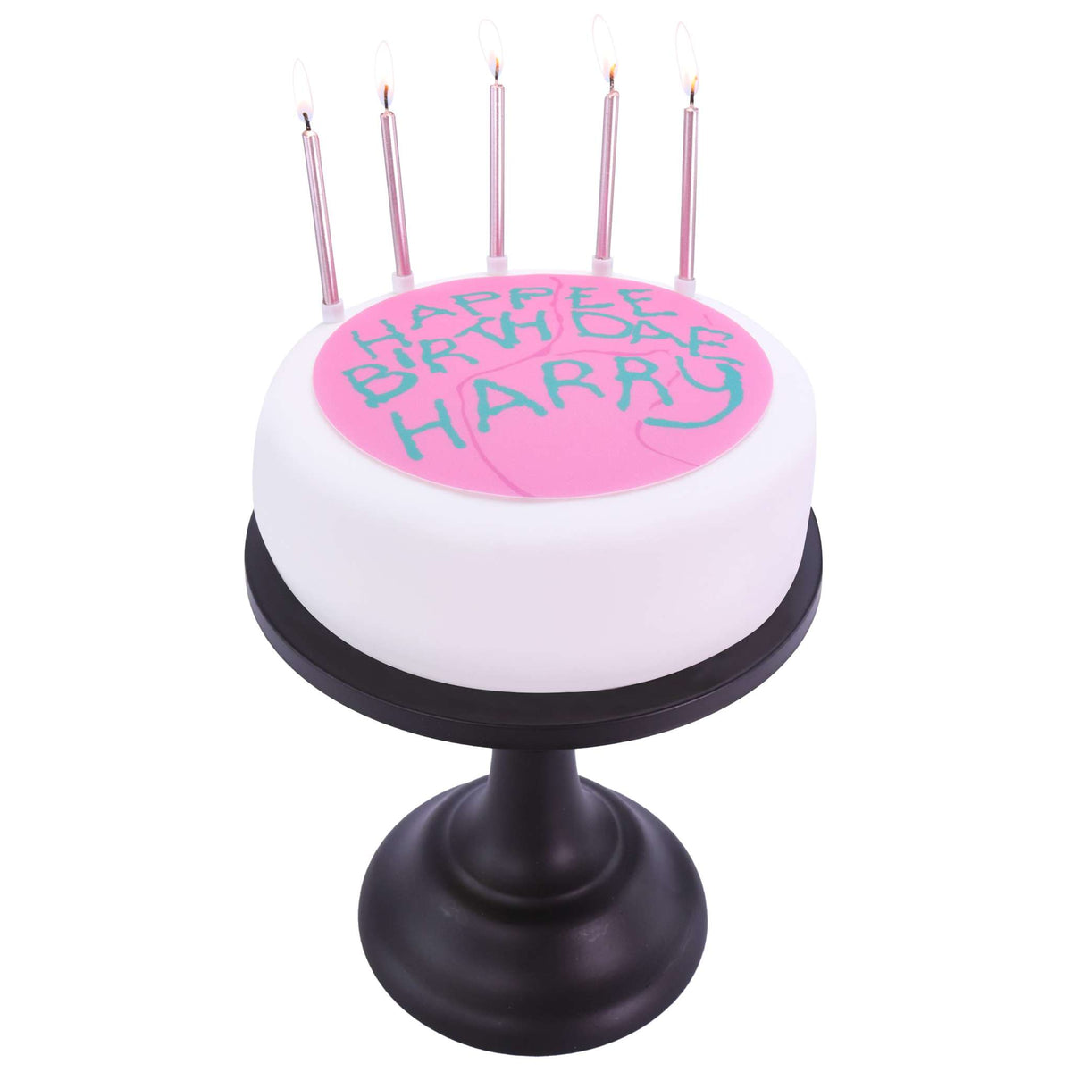 Harry Potter Décoration pour Gâteau Disque en Sucre "Happee Birthdae" Hagrid, Petite
