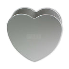 Herz Kuchenform, Aluminium (76 x 152mm)