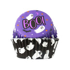 Halloween Folienbeschichtete Cupcake-Förmchen - Spukende Geister (60 Stück)