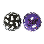 Halloween Folienbeschichtete Cupcake-Förmchen - Spukende Geister (60 Stück)