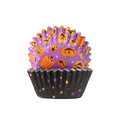 Pumpkin Party Mini Foil Lined Cupcake Cases Pk/60