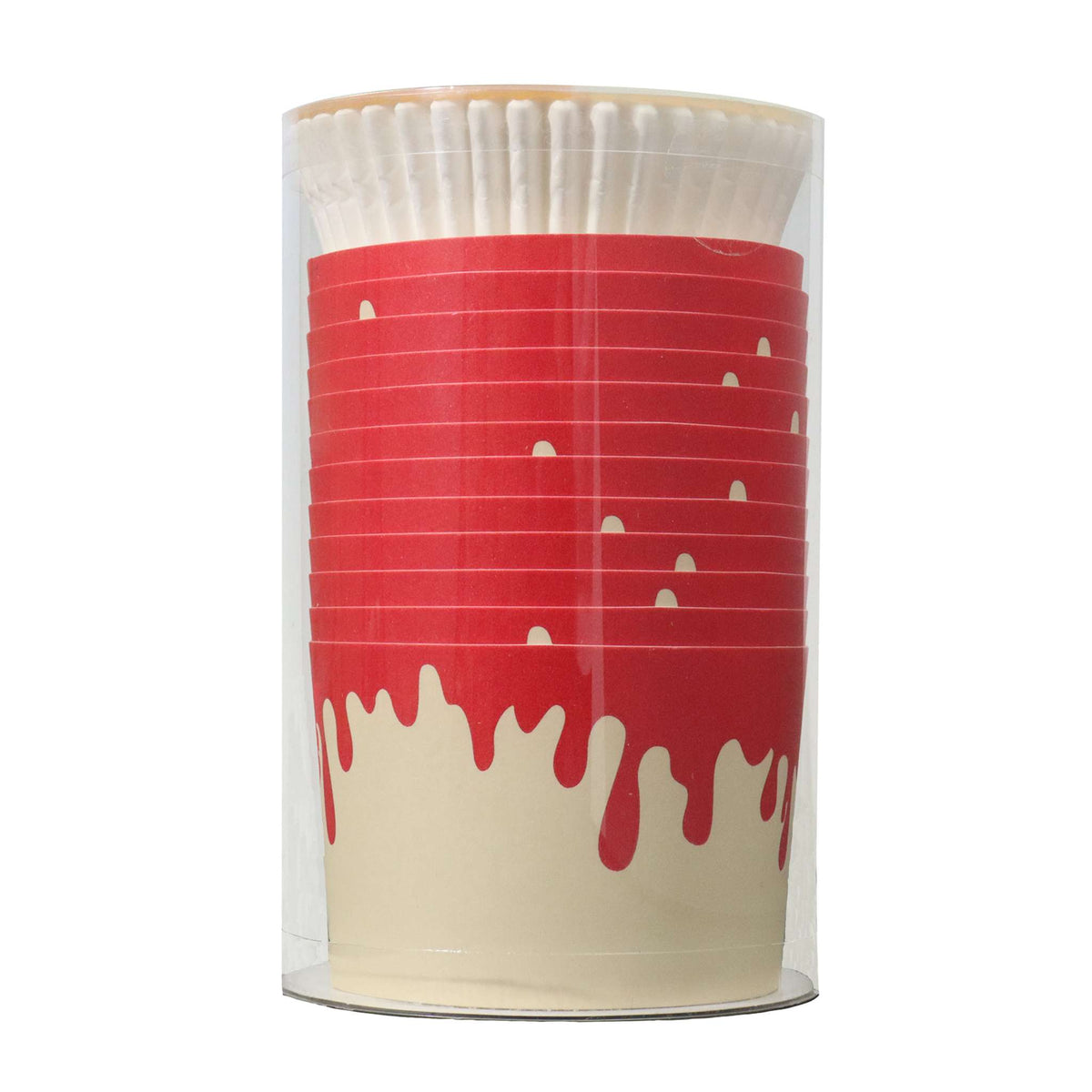 Dripping Blood Baking Cups With Cupcake Cases Pk/12