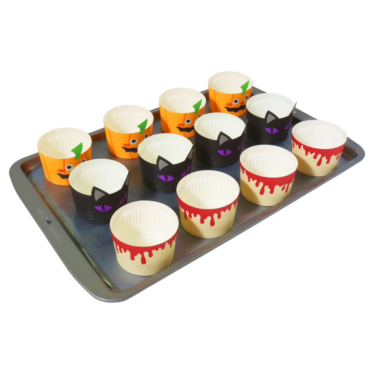 Dripping Blood Baking Cups With Cupcake Cases Pk/12