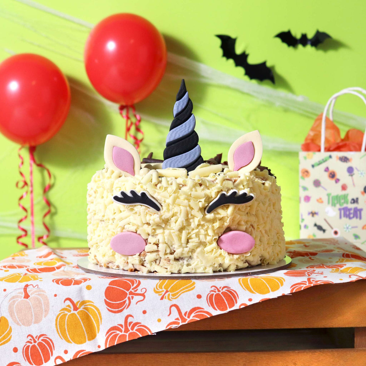Cake-A-Face Witch Unicorn Edible Cake Decorations Set Of 7  (78.6g / 2.77 OZ.)