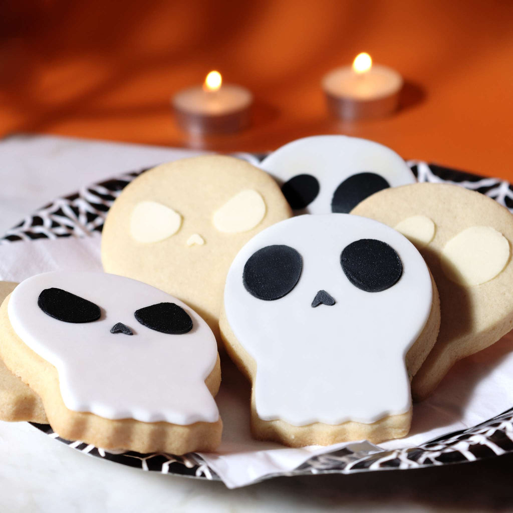 Halloween Cortador de Galletas con Stencils - Calavera