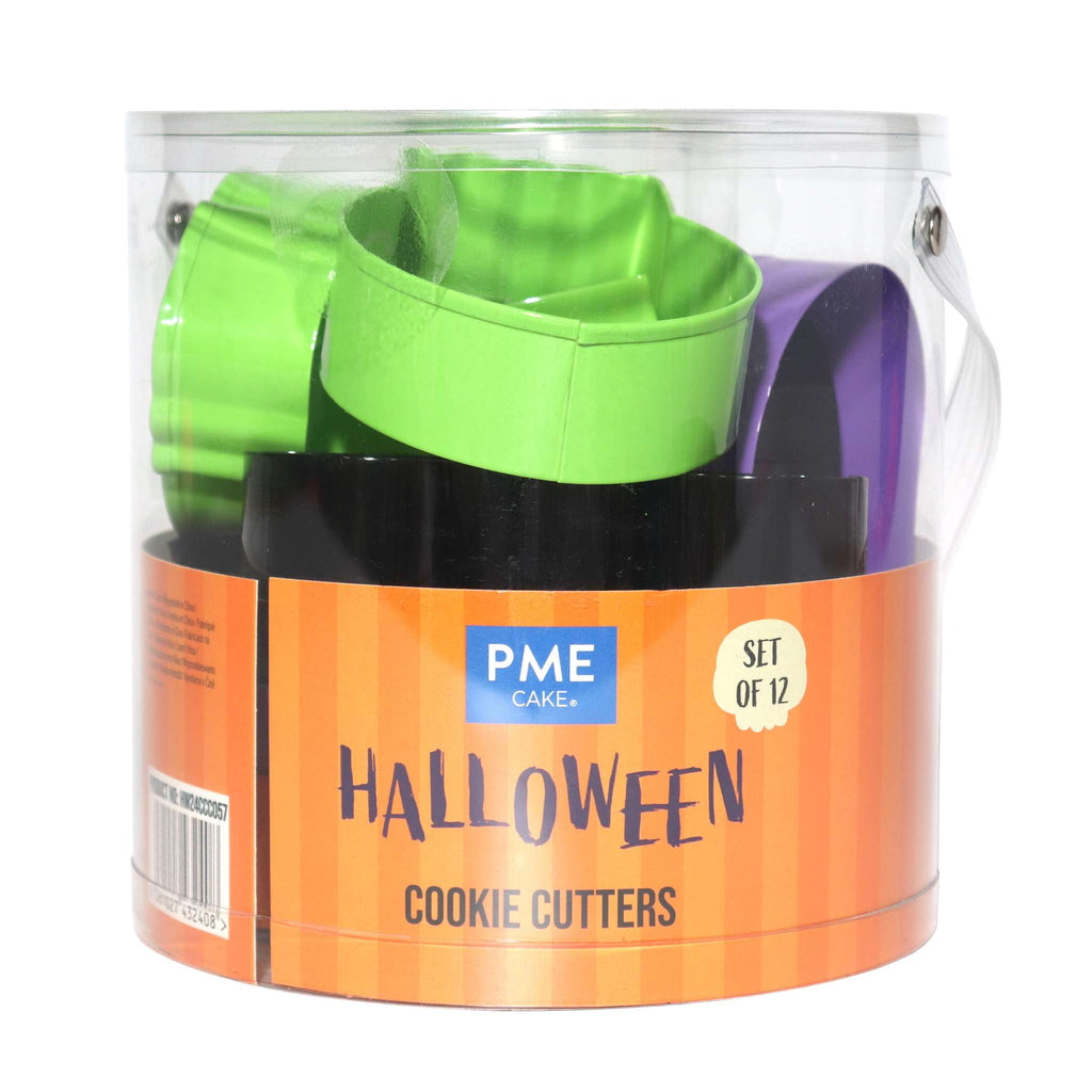Halloween Cookie Cutters  Set Of 12