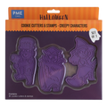 Halloween Koekjesuitstekers & Stempels - Griezelige Personages (Set van 3)