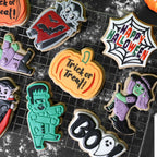 Halloween Koekjesuitstekers & Stempels - Griezelige Personages (Set van 3)