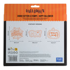 Halloween Koekjesuitstekers & Stempels - Vrolijk Halloween (Set van 3)
