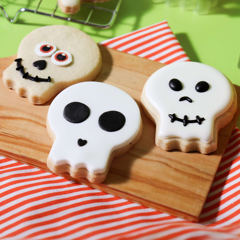 Halloween Cortador de Galletas con Agarre Suave - Calavera