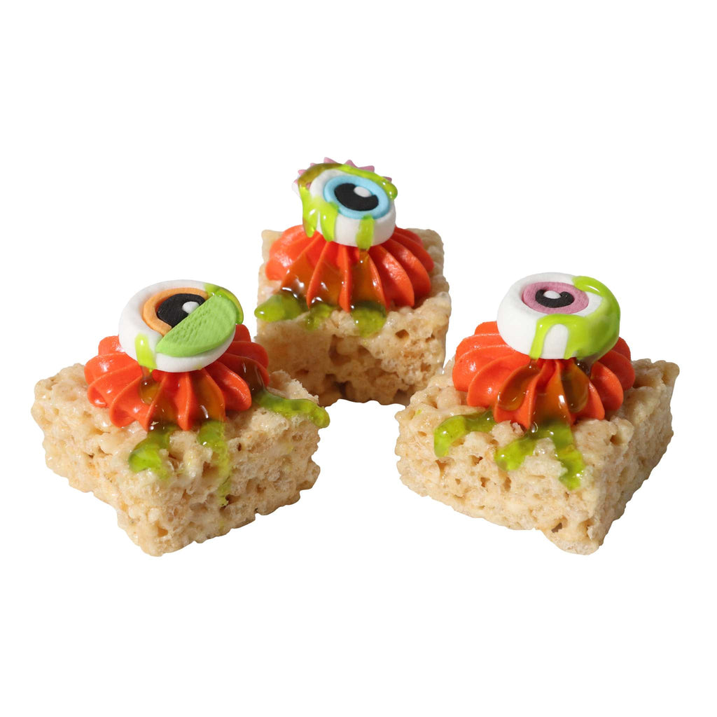 Halloween Cupcake Dekorationsset - Schleimmonster