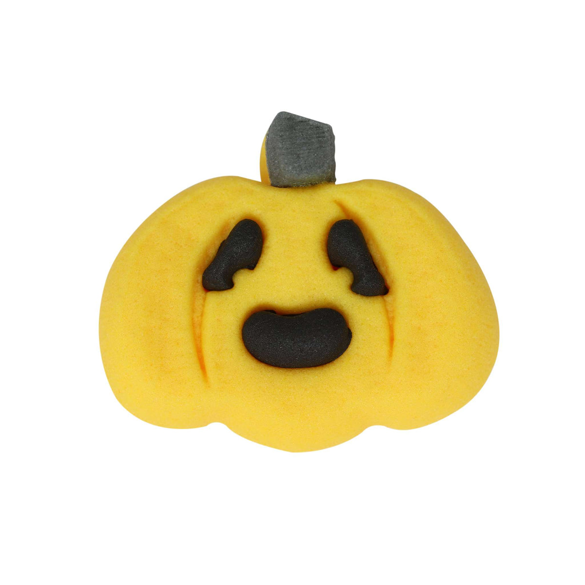 Halloween Essbare Zucker Tortenaufsatz - Kürbisfratze (12 Stück)