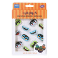 Halloween Essbare Zucker Tortenaufsatz - Monstergesichter (12 Stück)