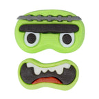 Halloween Essbare Zucker Tortenaufsatz - Monstergesichter (12 Stück)