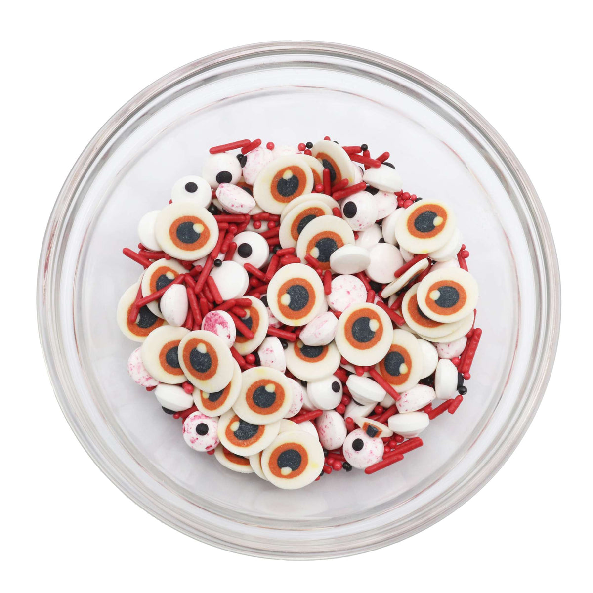 Halloween Assortiment de Sprinkles de 5-en-1 - Yeux Ensanglantés (67g)