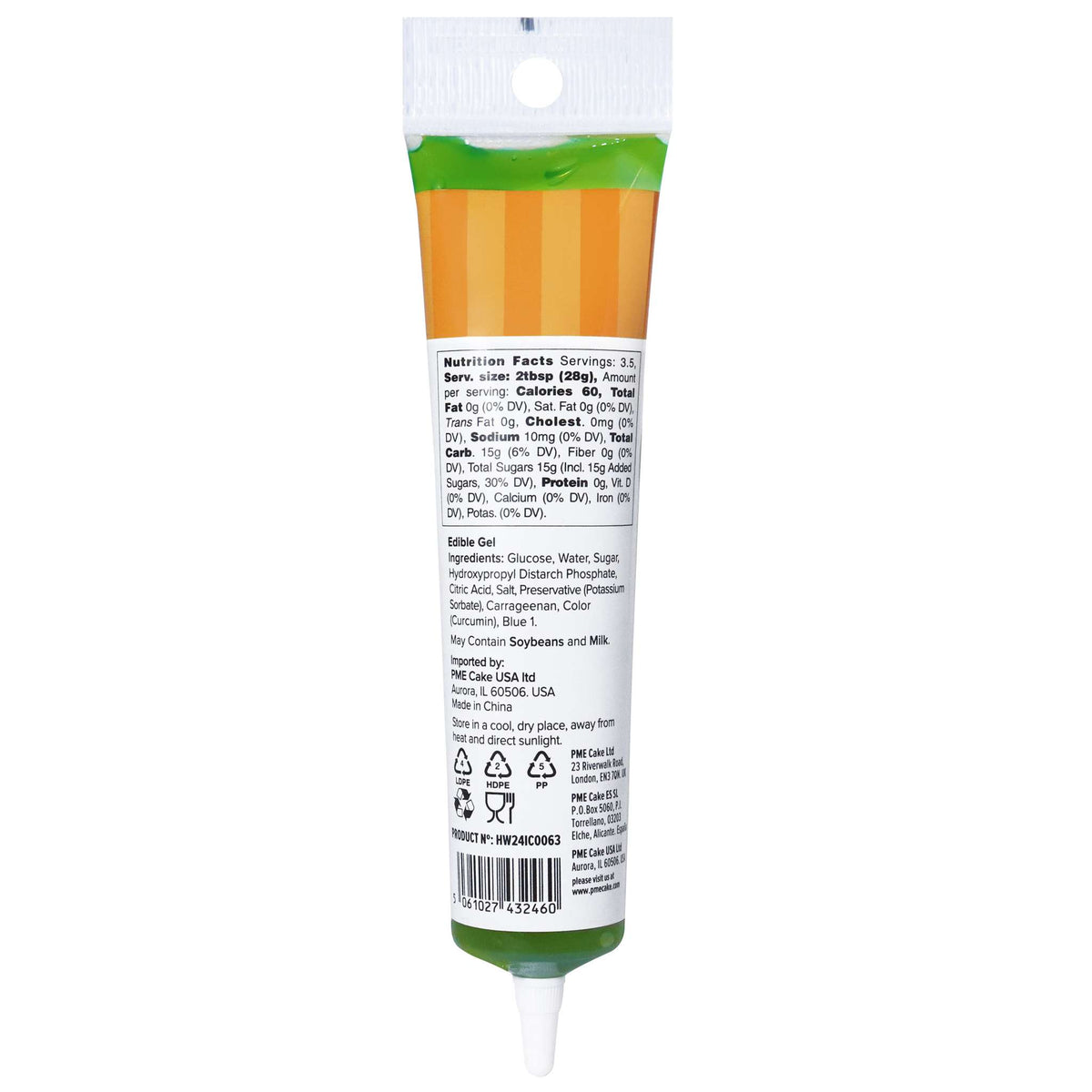 Slime comestible pour la décoration de gâteaux d'Halloween (99g)