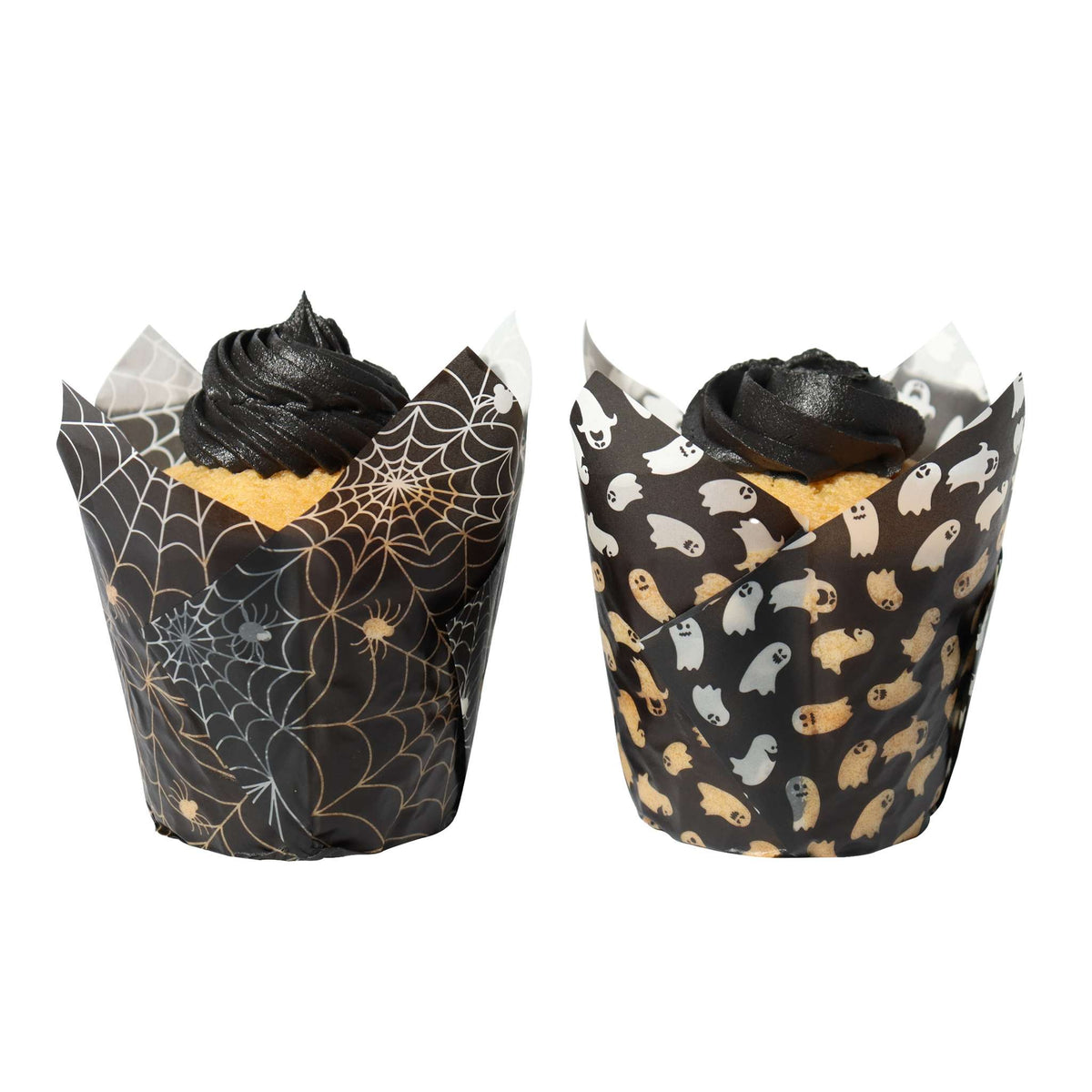 Spooky Night Tulip Shaped Muffin Cases Pk/24