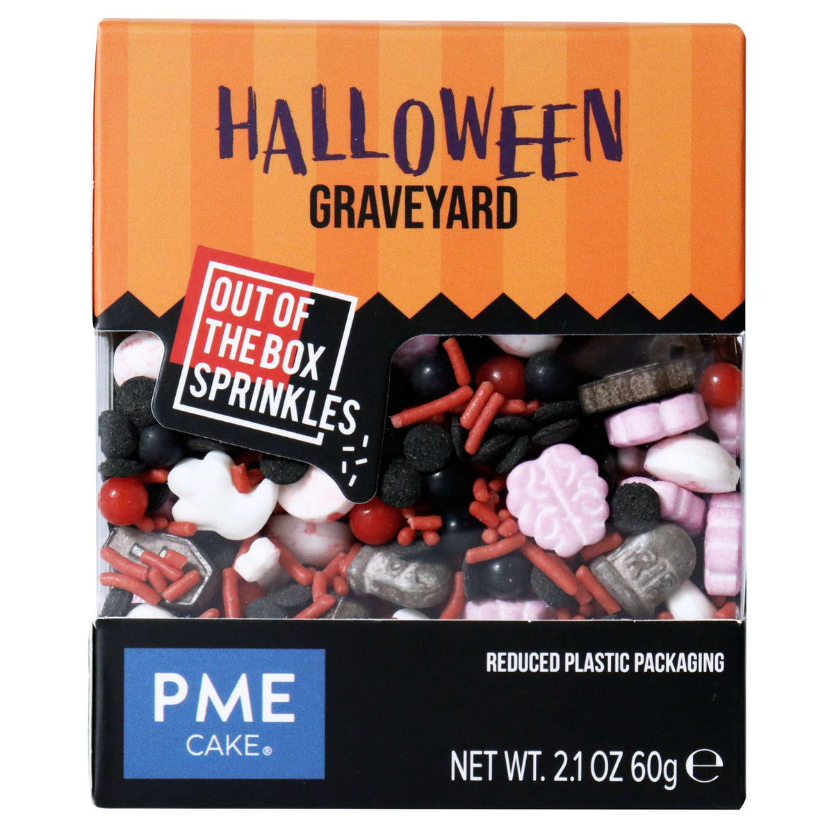 Out of the Box Halloween Sprinkles - Cimetière (60g)