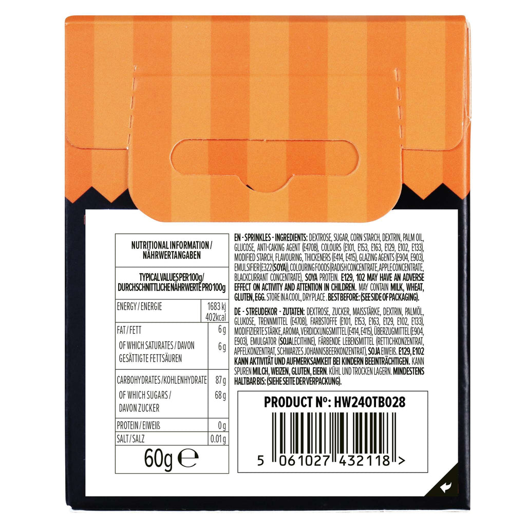 Halloween "Out of the Box" Mix van Strooisels - Begraafplaats (60g)