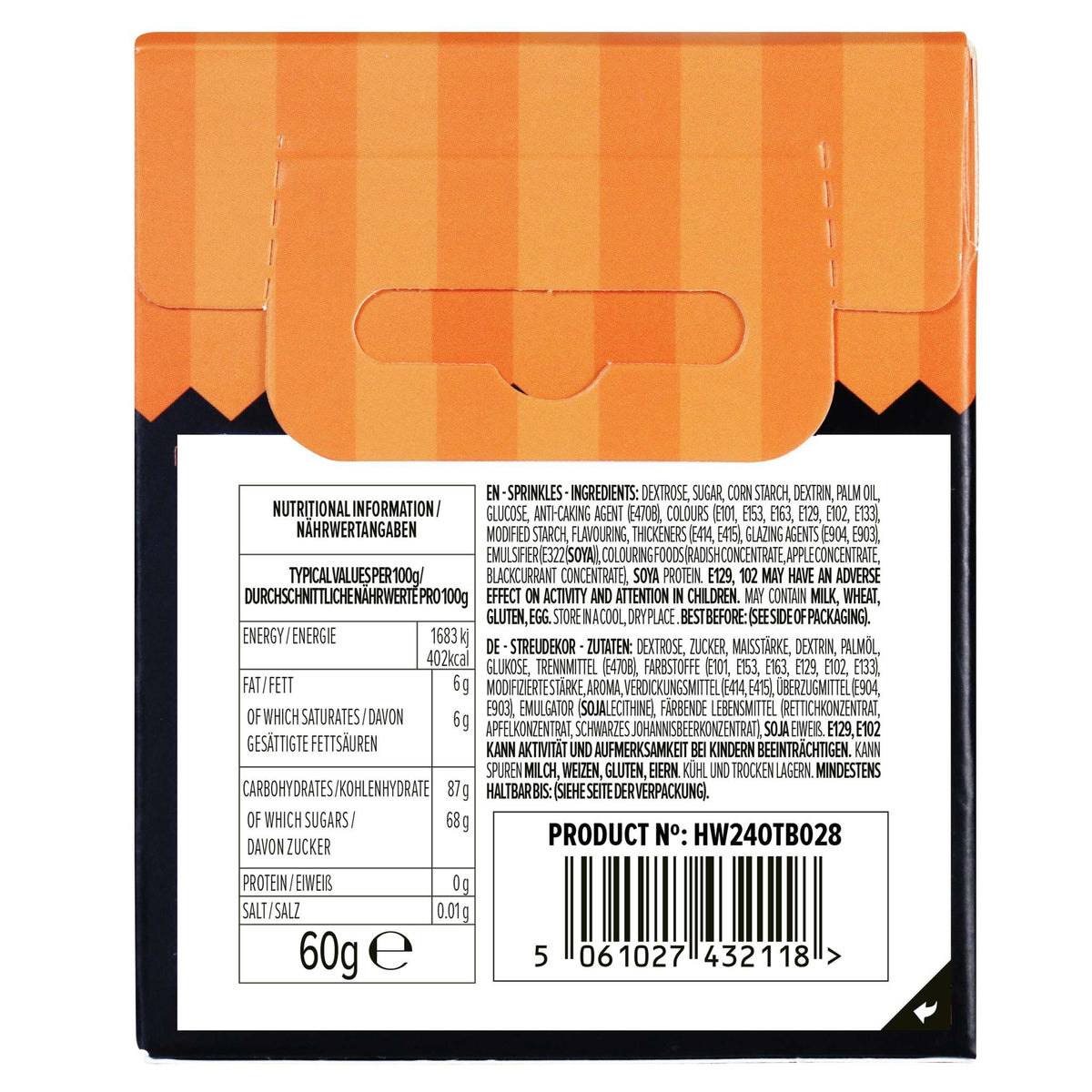 Out of the Box Halloween Sprinkles - Cimetière (60g)