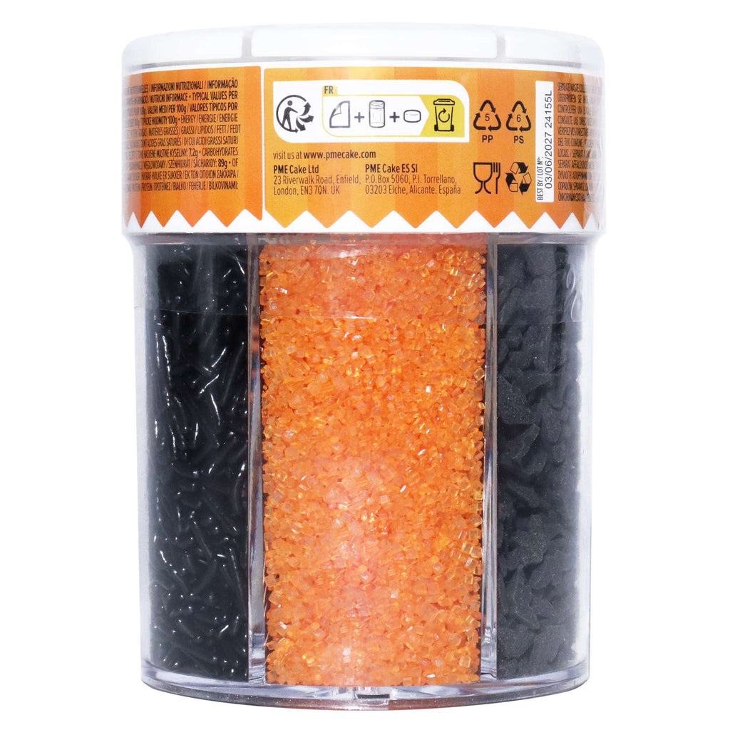 Pumpkin Patch 6 Cell Sprinkle Set  (162g / 5.71oz)
