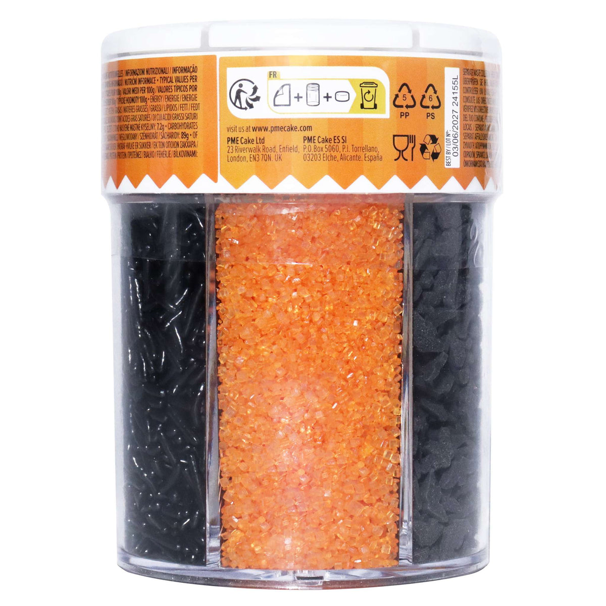 Pumpkin Patch 6 Cell Sprinkle Set  (162g / 5.71oz)