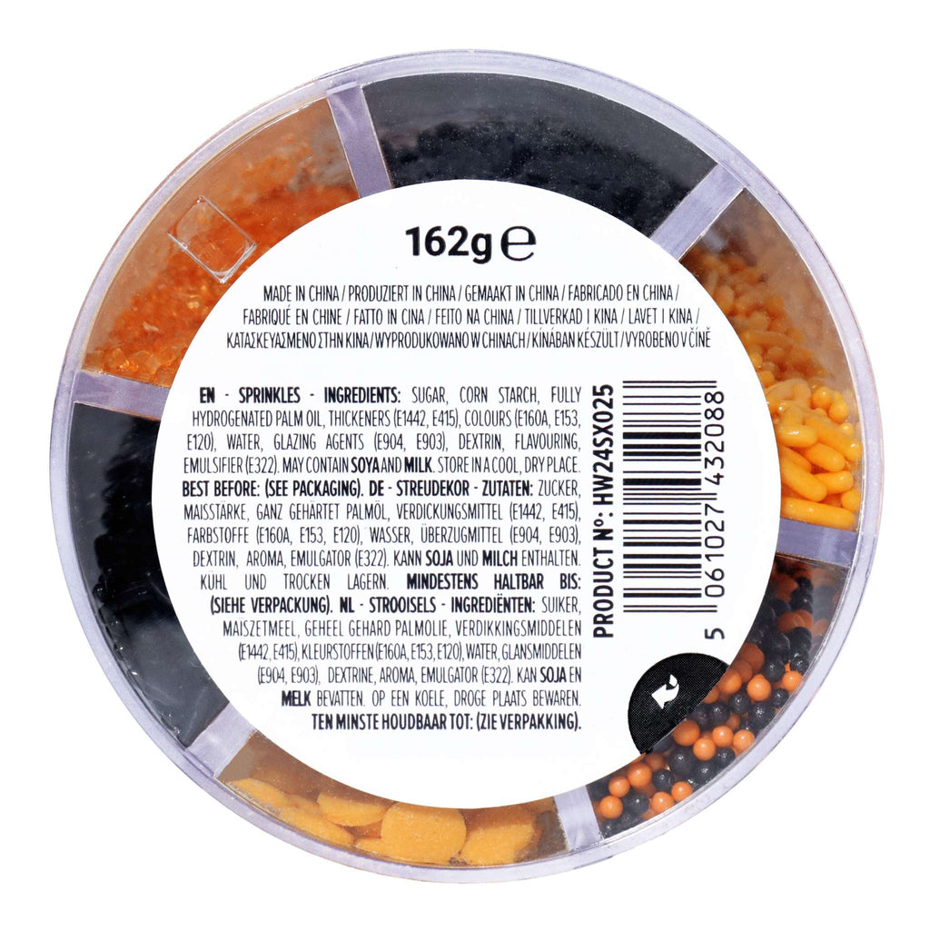 Pumpkin Patch 6 Cell Sprinkle Set  (162g / 5.71oz)