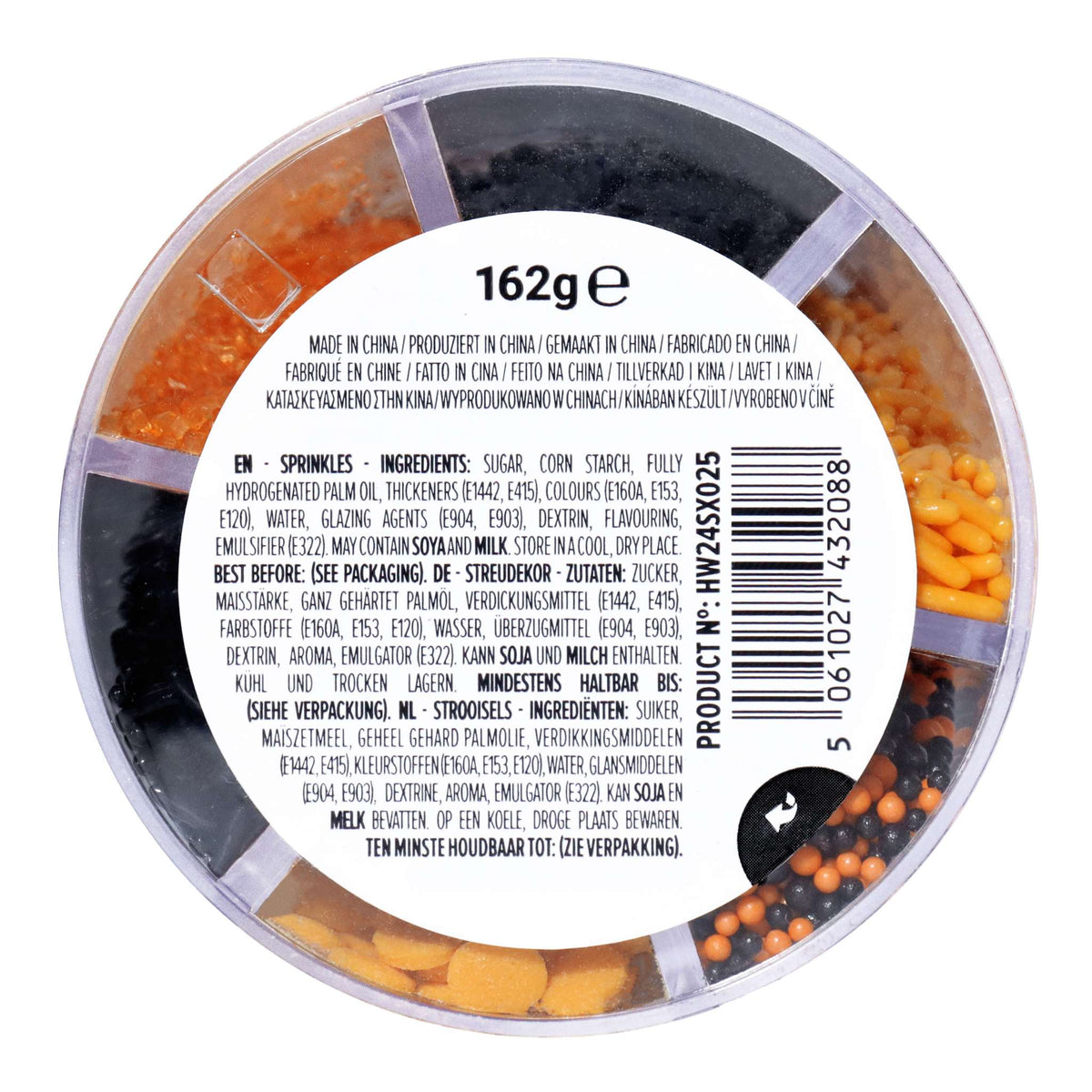 Pumpkin Patch 6 Cell Sprinkle Set  (162g / 5.71oz)