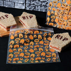 Pumpkin Party Resealable Treat Bags Pk/20