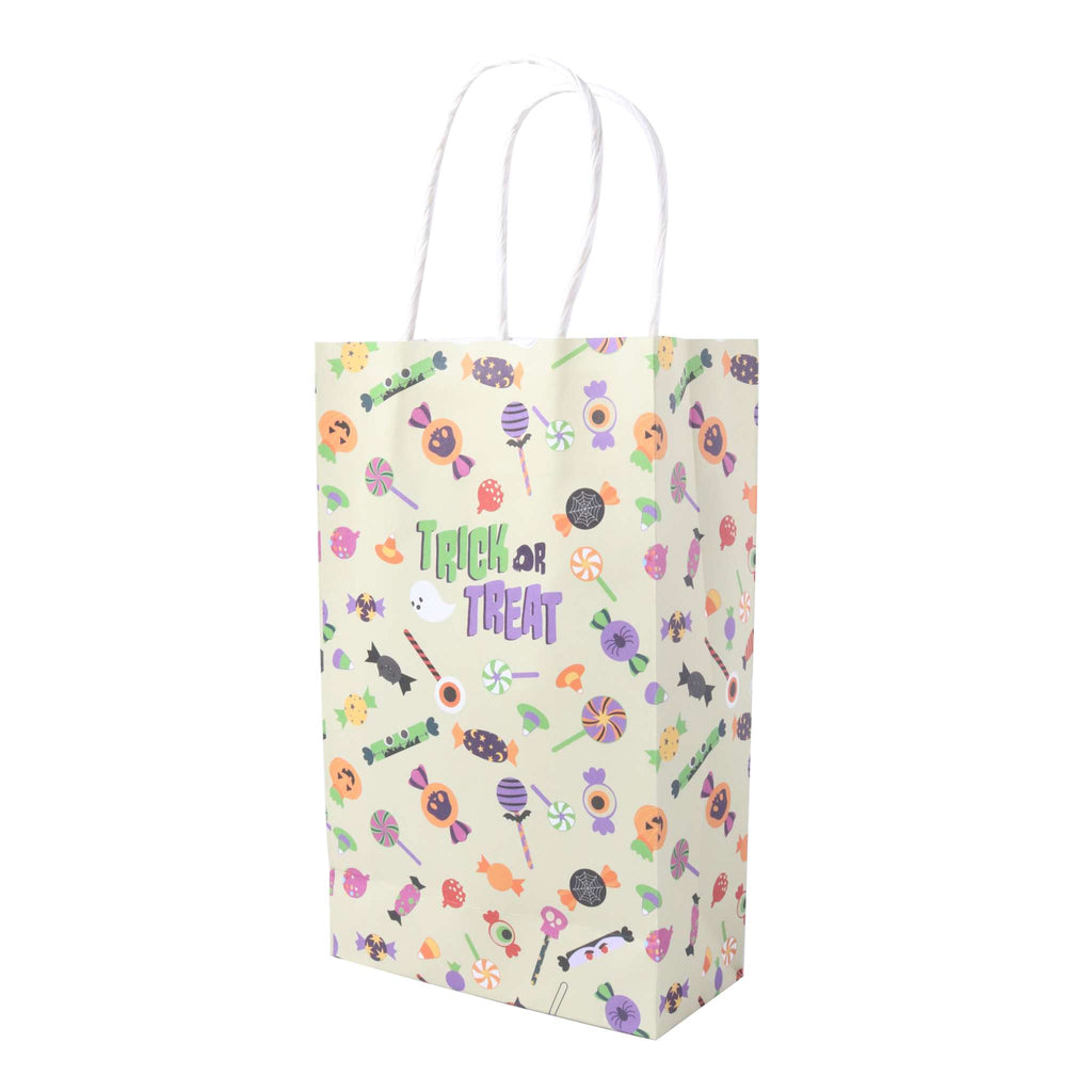 Trick Or Treat Paper Treat Bags Pk/4