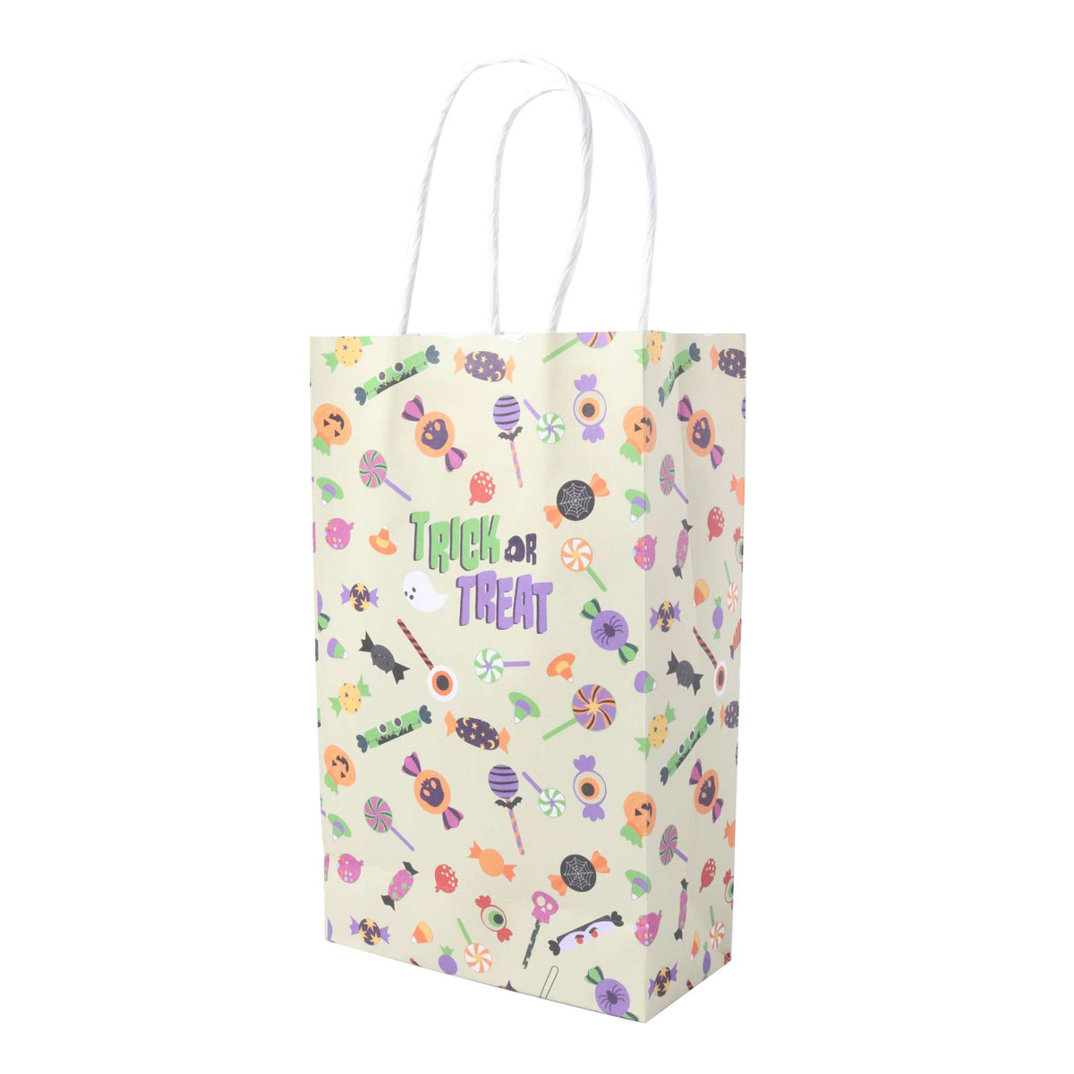 Trick Or Treat Paper Treat Bags Pk/4