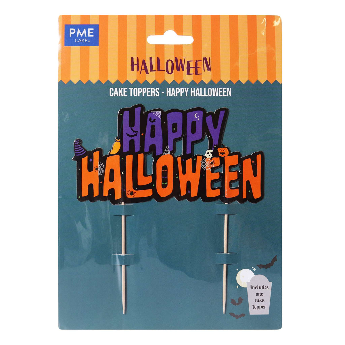 Happy Halloween Cake Topper