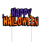 Happy Halloween Cake Topper