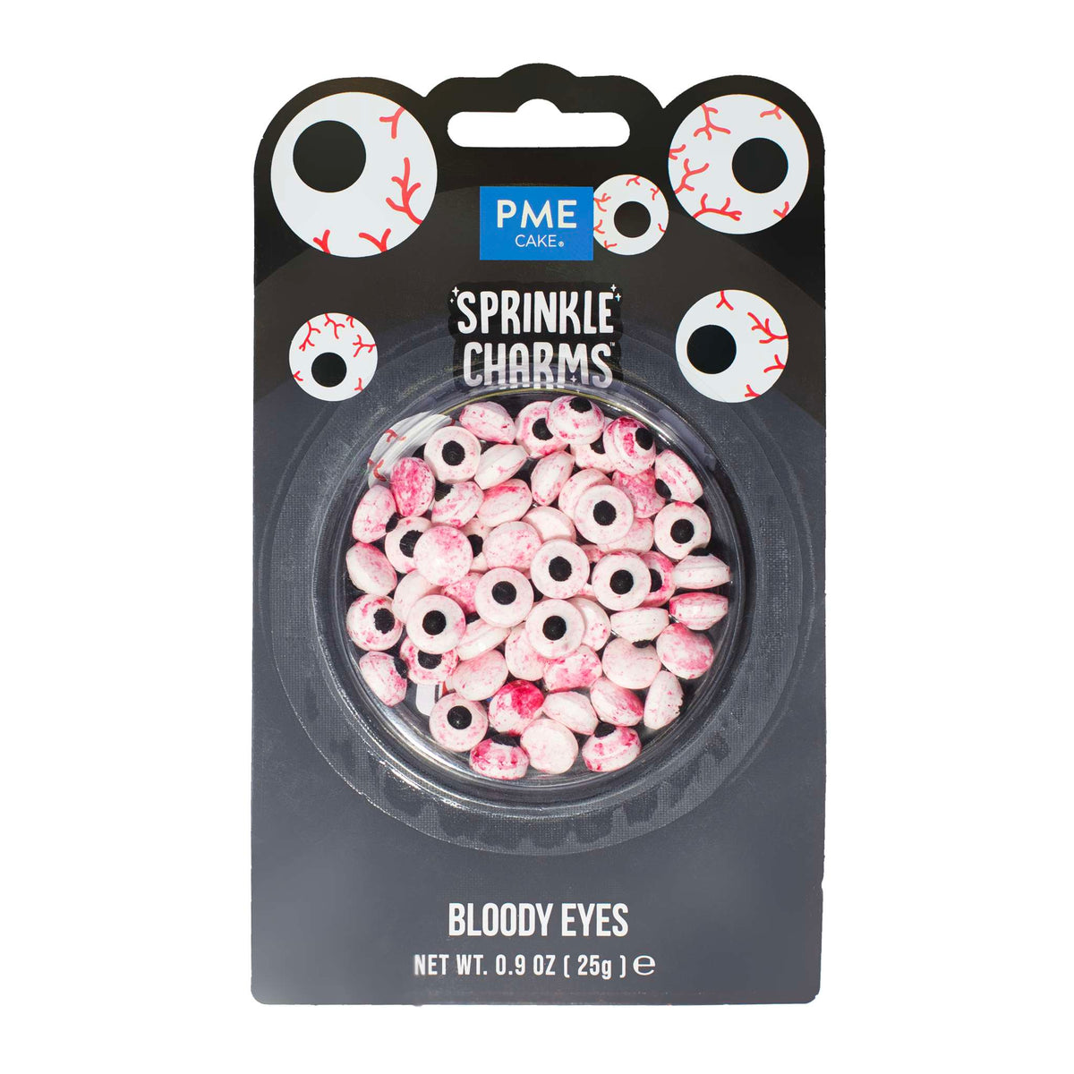 Sprinkle Charms décoratifs pour Halloween - Yeux Sanglants (25g)