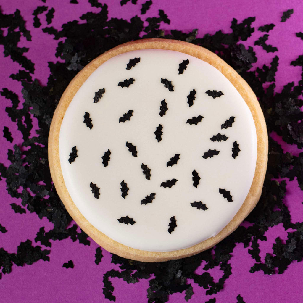 Copos comestibles de Halloween con forma de Murciélagos (1g)