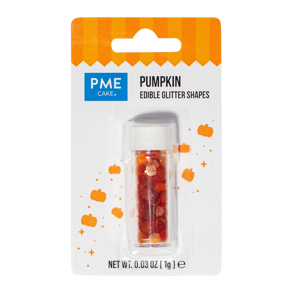 Pumpkin Glitter Shapes (0.03oz / 1g)