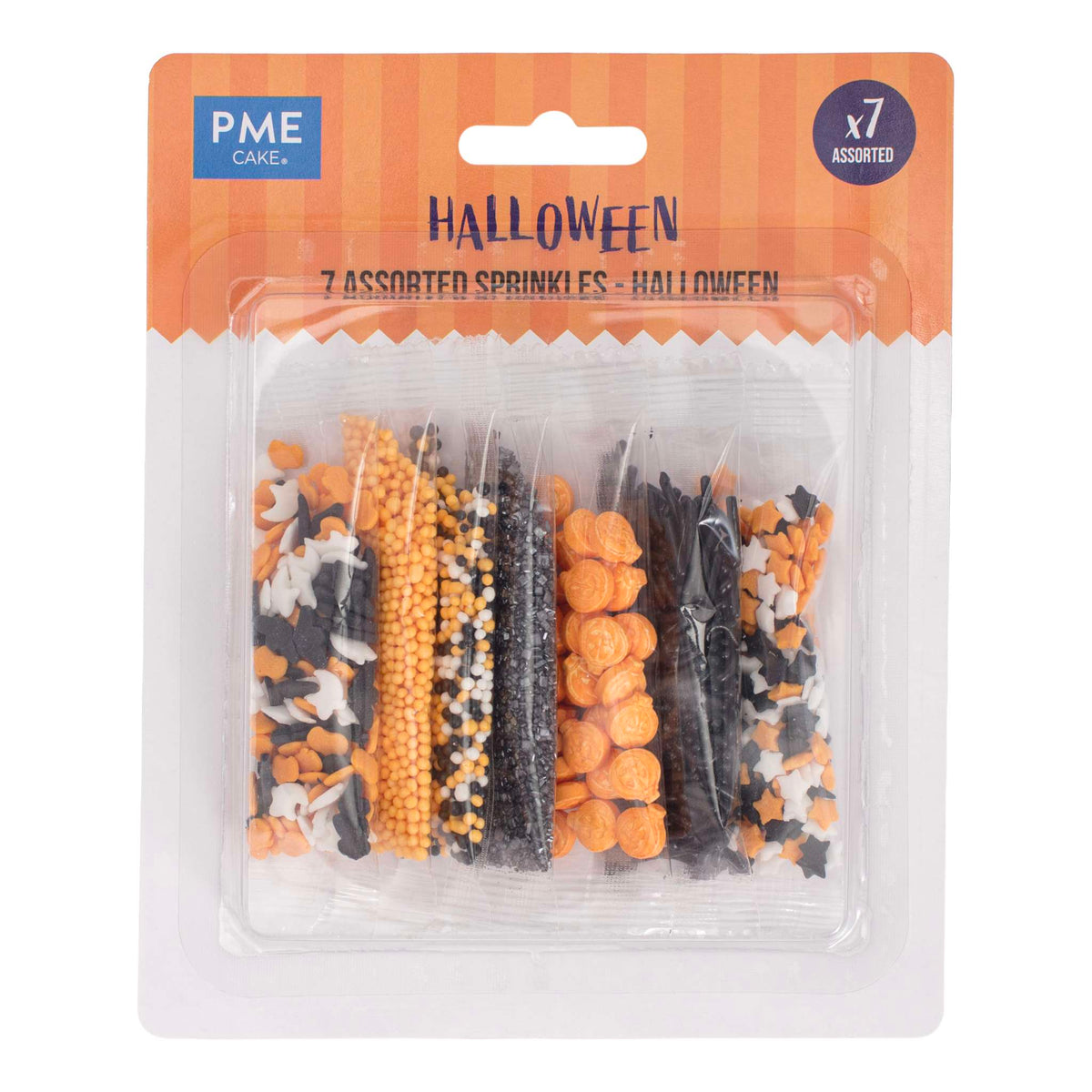 Halloween Assorted Sprinkles Pk/7 (52g / 1.83oz)